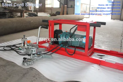 Cord Stripper for Steel Cord Conveyor belt / Steel Cord Wire Stripper Machine