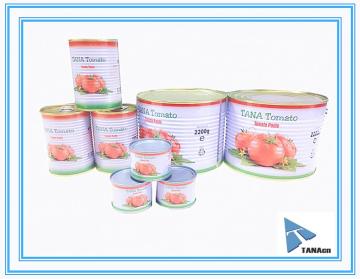 Canned tomato paste/Canned peeled tomato