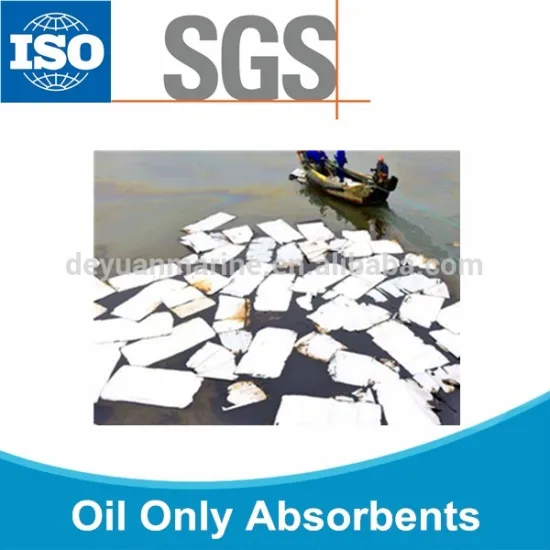 PP-1 Oil Absorbent Mats Used To Recover Light Oils