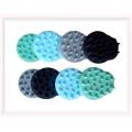 Soft silicone massage shampoo brush