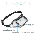 PVC waterproof shoulder bag transparent waist pack