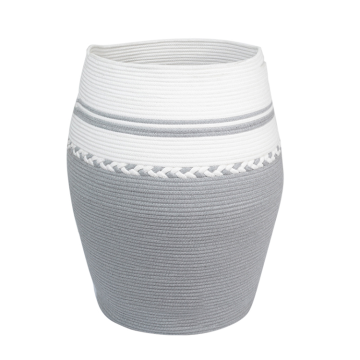 Extra Large Cotton Rope Basket Tall Laundry Hamper