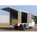 Box type semi-enclosed electric vehicle