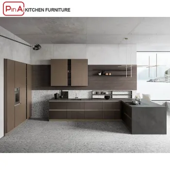 PINAI Wholesale Wooden Modern Design Kitchen Cabinets