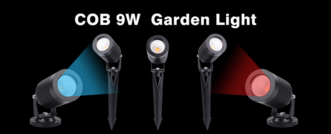 9W 63mm Garden Spotlight LED Light