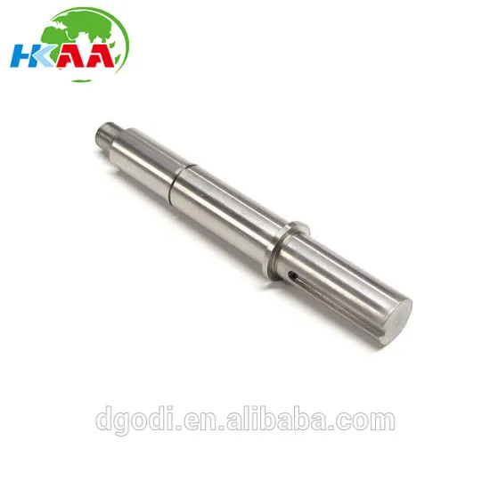 High Precision CNC Machining SS Impeller Shaft of fire pump parts