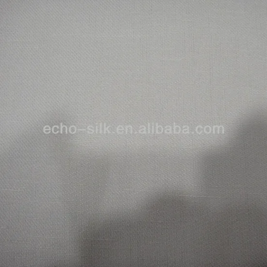 Spun Silk/Linen Twill Fabric