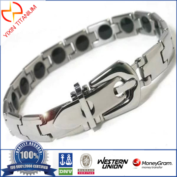 Trendy Titanium Magnetic Power Energy Balance Bracelet