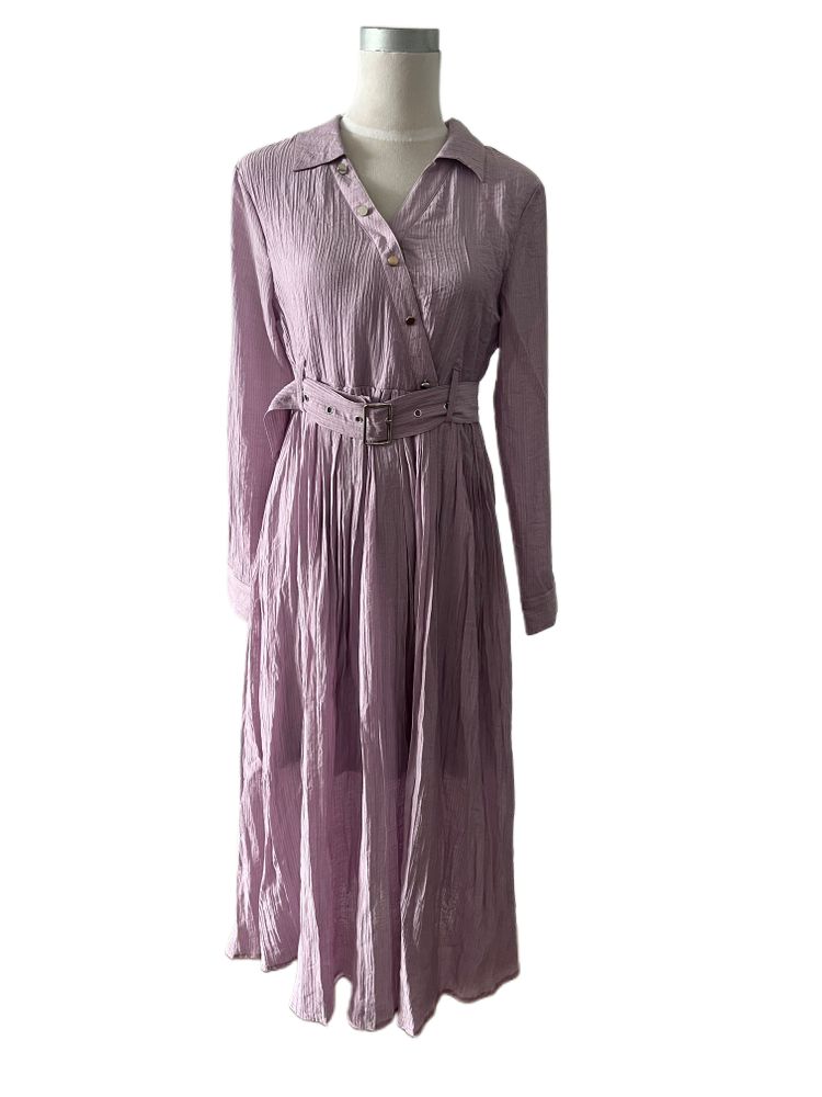 V-Neck Maxi Women's Fashion Dress