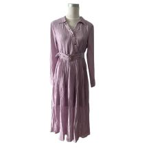 V-Neck Maxi Women's Fashion Dress