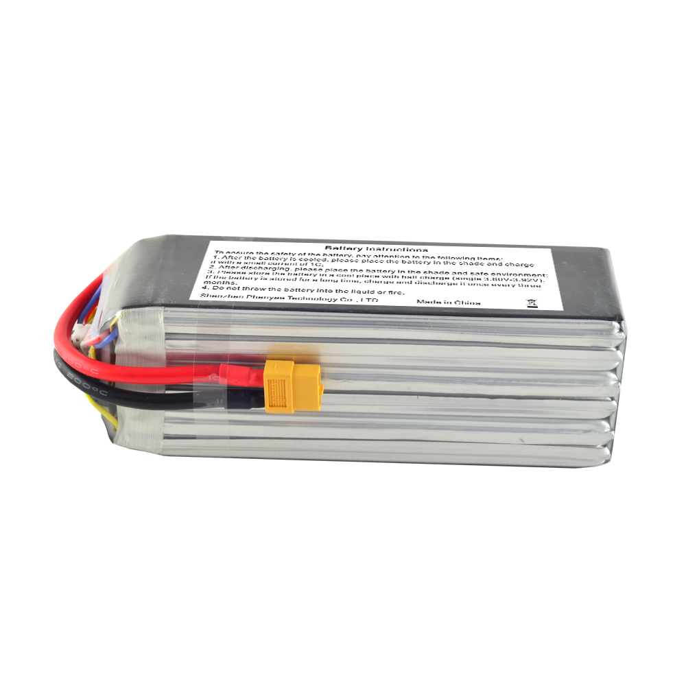 6200mAh 6s 22.2V 55c RC Uçak Pili