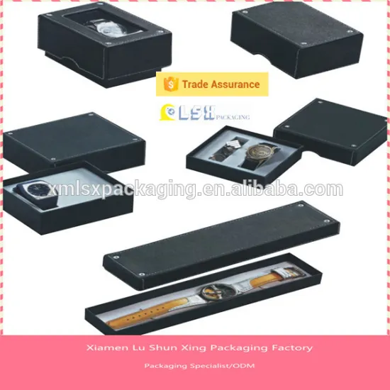 fashion paper gift watch box packaging