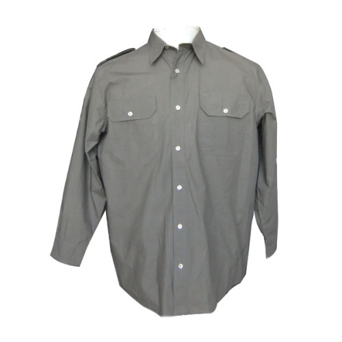 Camisas de trabajo personalizadas de manga larga para hombres