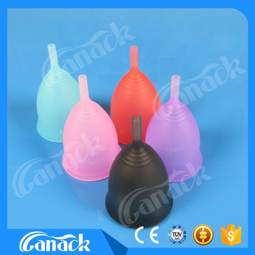 Customized folding medical silicone reusable soft menstrual cups