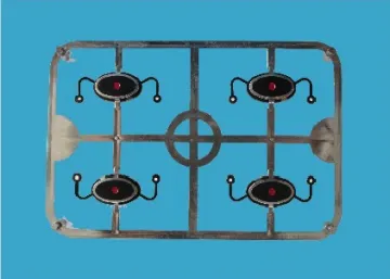 Plastic shell plating process