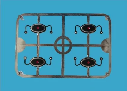 Plastic shell plating process