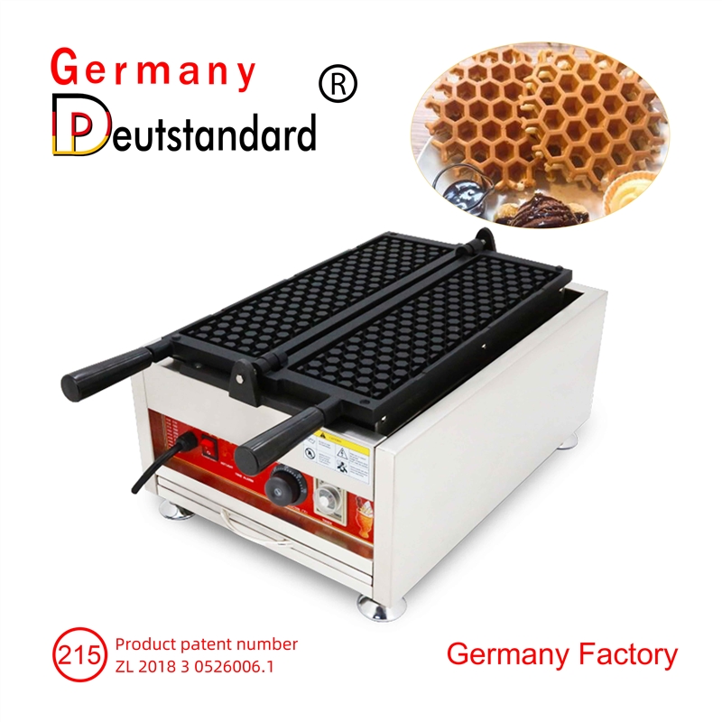 stainless steel honeycomb shaped waffle machine for sale