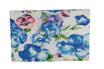 6 pages handmade paper element photo album with fabric covers