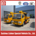 Dongfeng 4x2 truck mounted crane