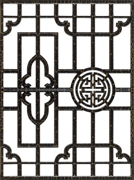 Griglia di alluminio della finestra di stile antico