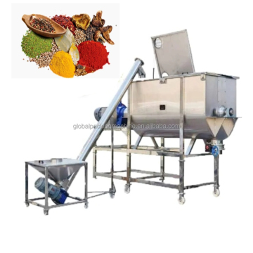 Industriële kruidenblender: 500 kg spiraalvormig lint Chili Powder Mixer