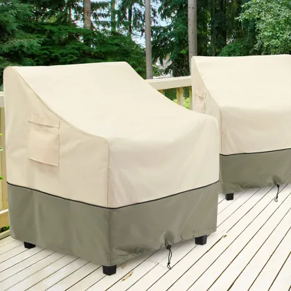 Waterproof Outdoor Courtyard Furniture Rain Covers for Garden Chairs