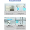 Premium Stainless Steel Hospital Trolley