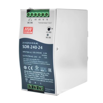 고 주문형 SDR-75-24 및 SDR-1220-24 스위치 전원 공급 장치 -75W/120W 24V/12V DC 전원 솔루션