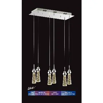 Hot Sale western style bubble column Pendant Lamps