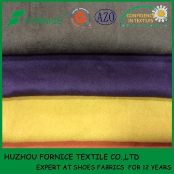 China manufacturer woven suede fabric for leather handbag