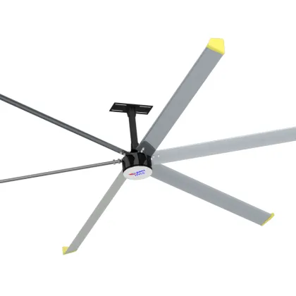 Permanent magnet industrial ceiling fan