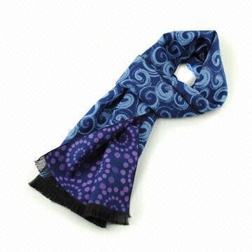Scarf, Made of Artificial Cotton, Customized Designs are Accepted