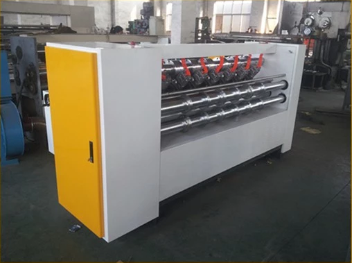 thin blade slitter score machine for carton produce