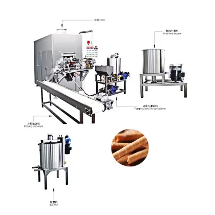 Crispy Filled Wafer Egg Roll Machine