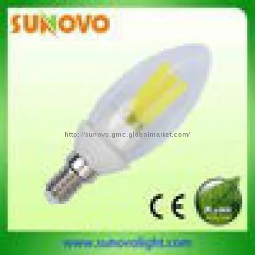 LED Filament candle lights bulbs made in china