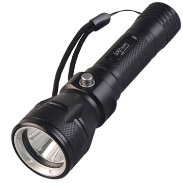 Aluminum waterproof IP68 Underwater diving flashlight