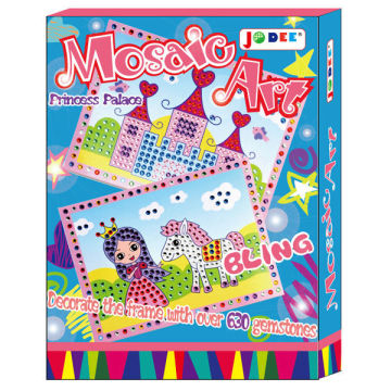 DIY Princess Palace Sticky Foam Tiles Art