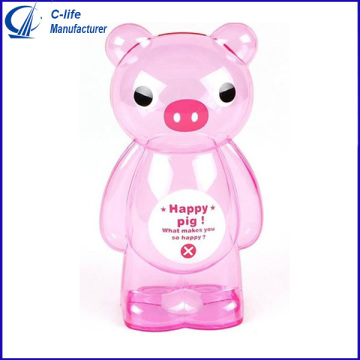 Plastic Cartoon Coin Bank Money Box Savings Bank Box