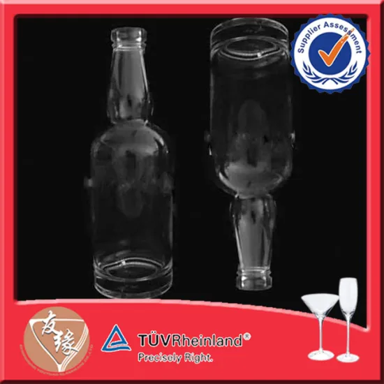 Round Classic Glass Bottle Plant Hot Selling 700ML Whisky Bottle