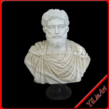 Marble Man Head Sculpture(YL-T135),perfect work