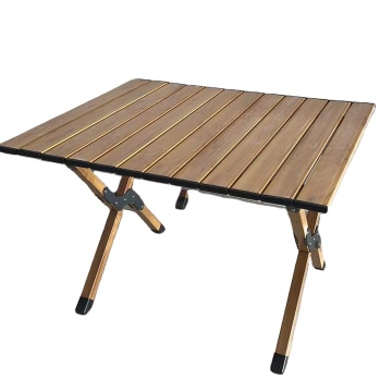 Tragbarer Picknick -Klapptisch: mittlerer Aluminiumblech Tisch für Außenmöbel und Partys