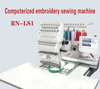 15 Needle Single Head Barudan Embroidery Machine