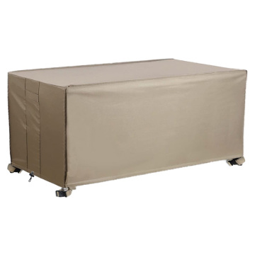 Waterproof Outdoor Furniture Cover: Durable Winter Protection for Fire Pits, Decks, and Patios with Straps and Handles