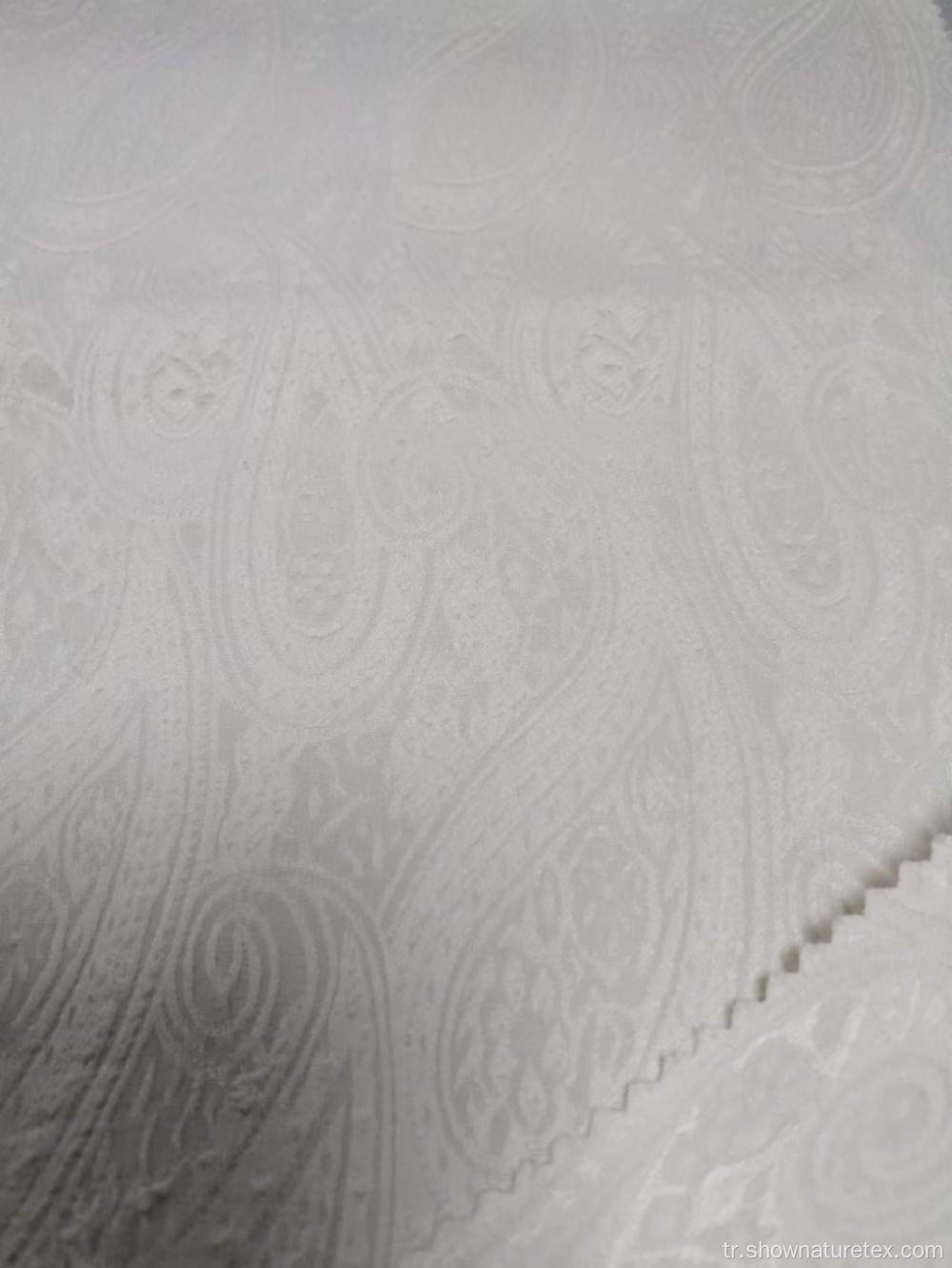 Lady&#39;s için pamuklu polyester spandeks kumaş güzel tasarımı