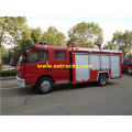 Dongfeng 2000 galones camiones de agua de fuego