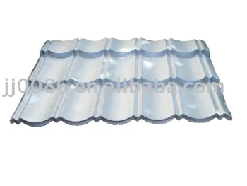 Steel tile roofing panel by roll forming machine