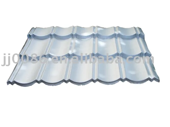 Steel tile roofing panel by roll forming machine