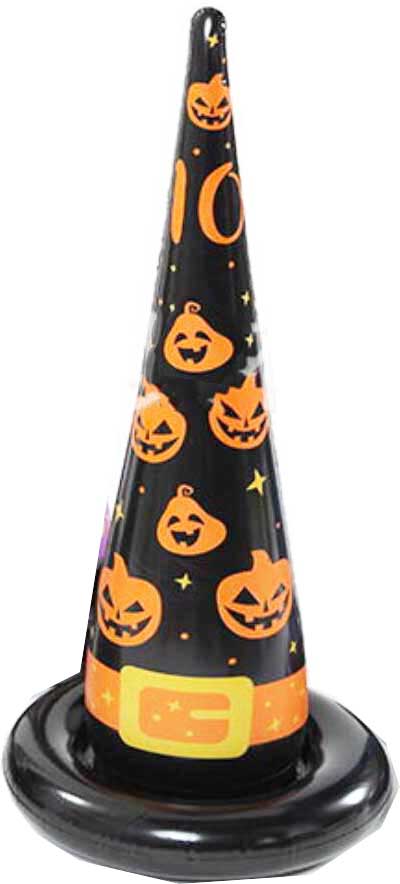 Anillo inflable del juego del juguete de Halloween de los niños del sombrero del PVC