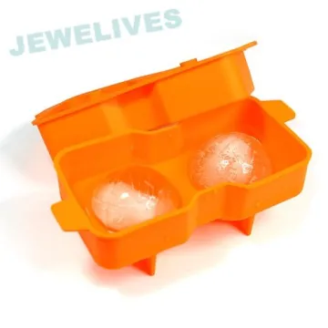Food Grade Silicone Double Ice Ball Mold 