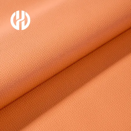 Semi-siliconized artificial leather for suitcases